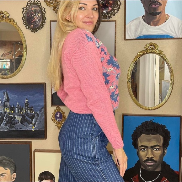 Barbie grandma knitted sweater - Picture 4 of 8